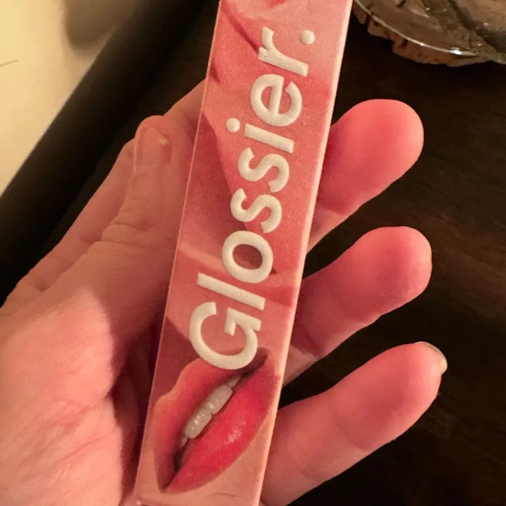 NEW Glossier rose balm dotcom